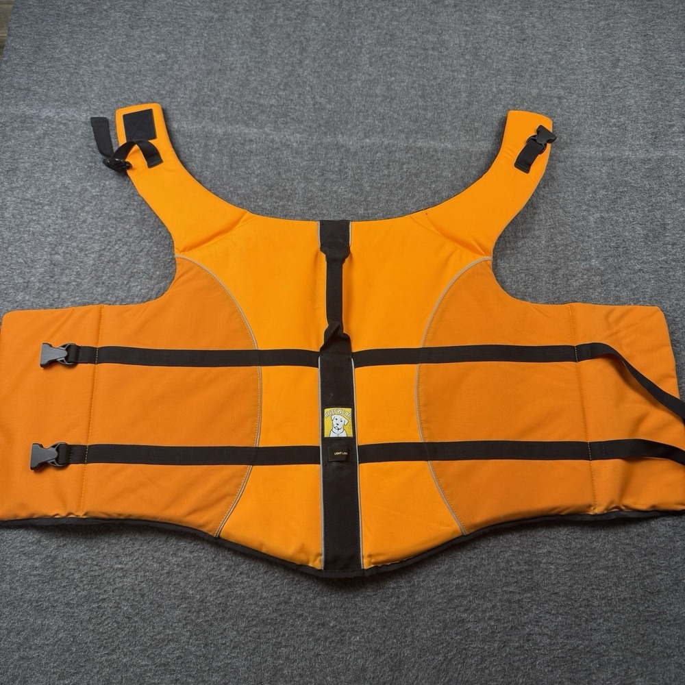 Ruffwear Float Coat Dog Life Jacket Harness Size XL 35"-48" Orange Water K9 Vest